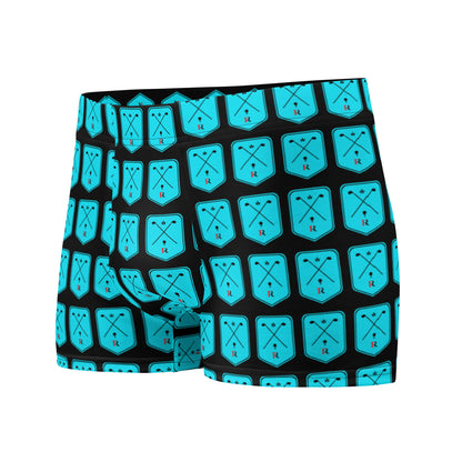 Red Figures Golf Shield Boxers
