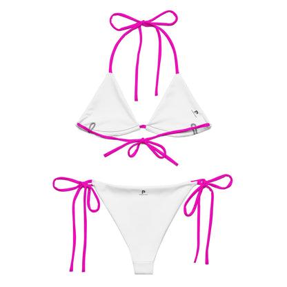 Red Weapon Pink Panther Recycled String Bikini