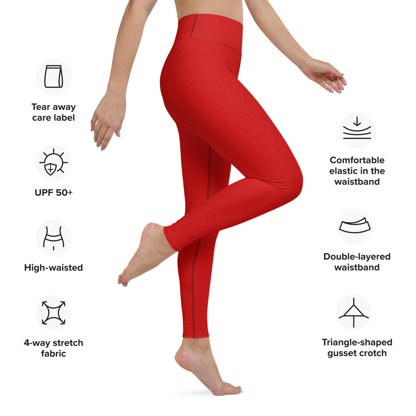 Red Weapon Revolution Yoga Leggings