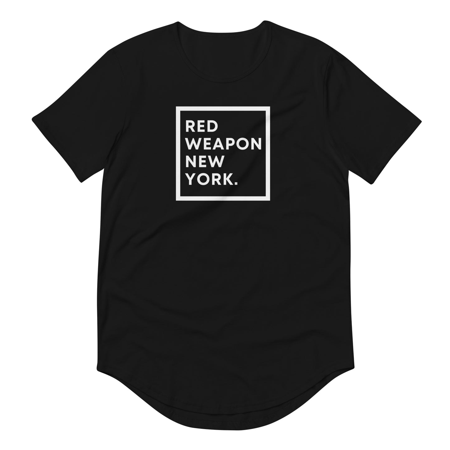 Red Weapon New York Curved Hem T-Shirt
