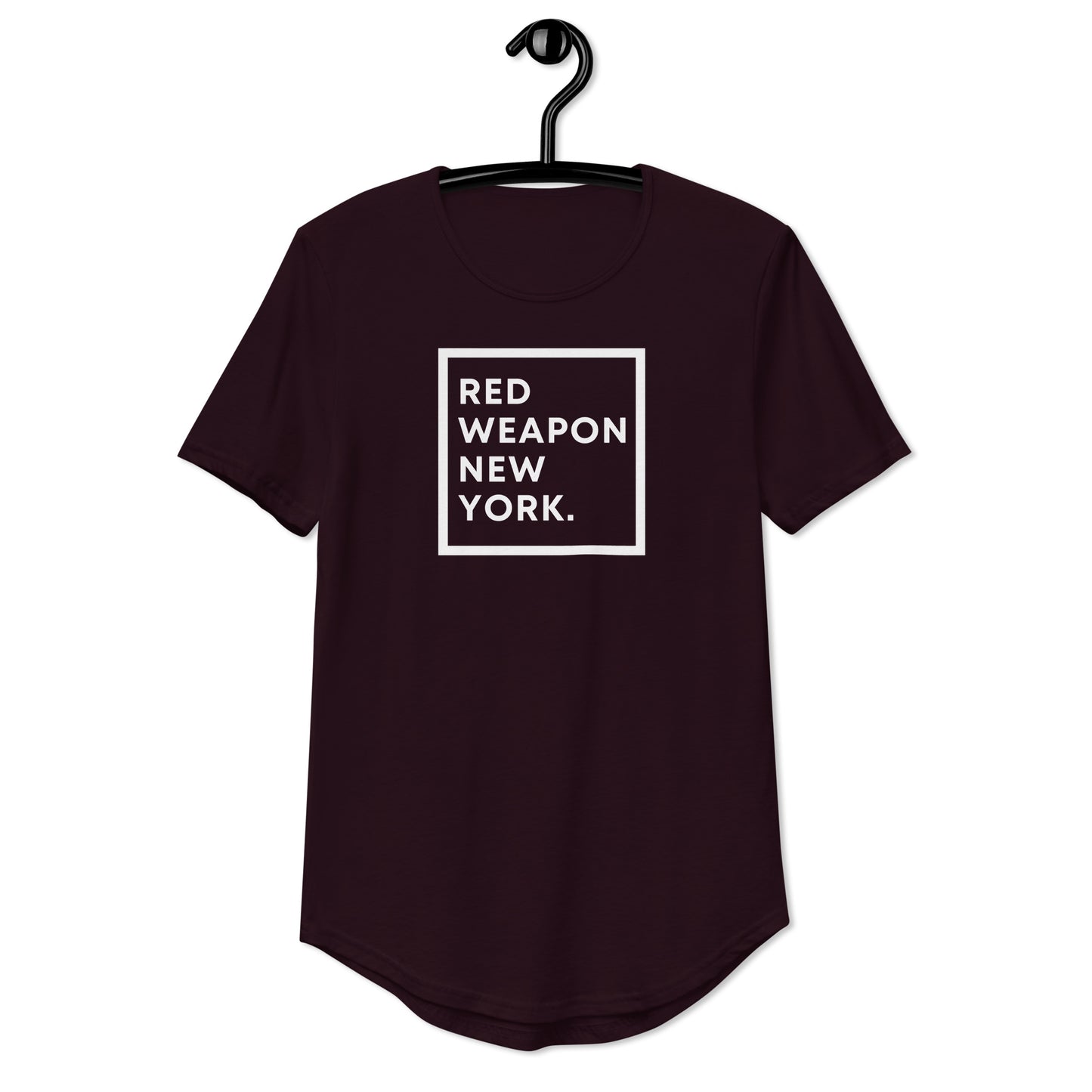 Red Weapon New York Curved Hem T-Shirt