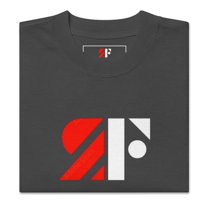 Red Figures Golf Revamp Oversized Faded T-shirt