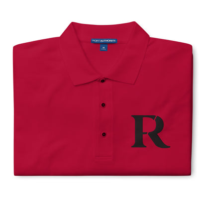 Red Figures Golf Retro Men's Premium Polo
