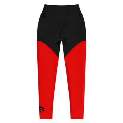 Red Weapon Rouge Sports Leggings