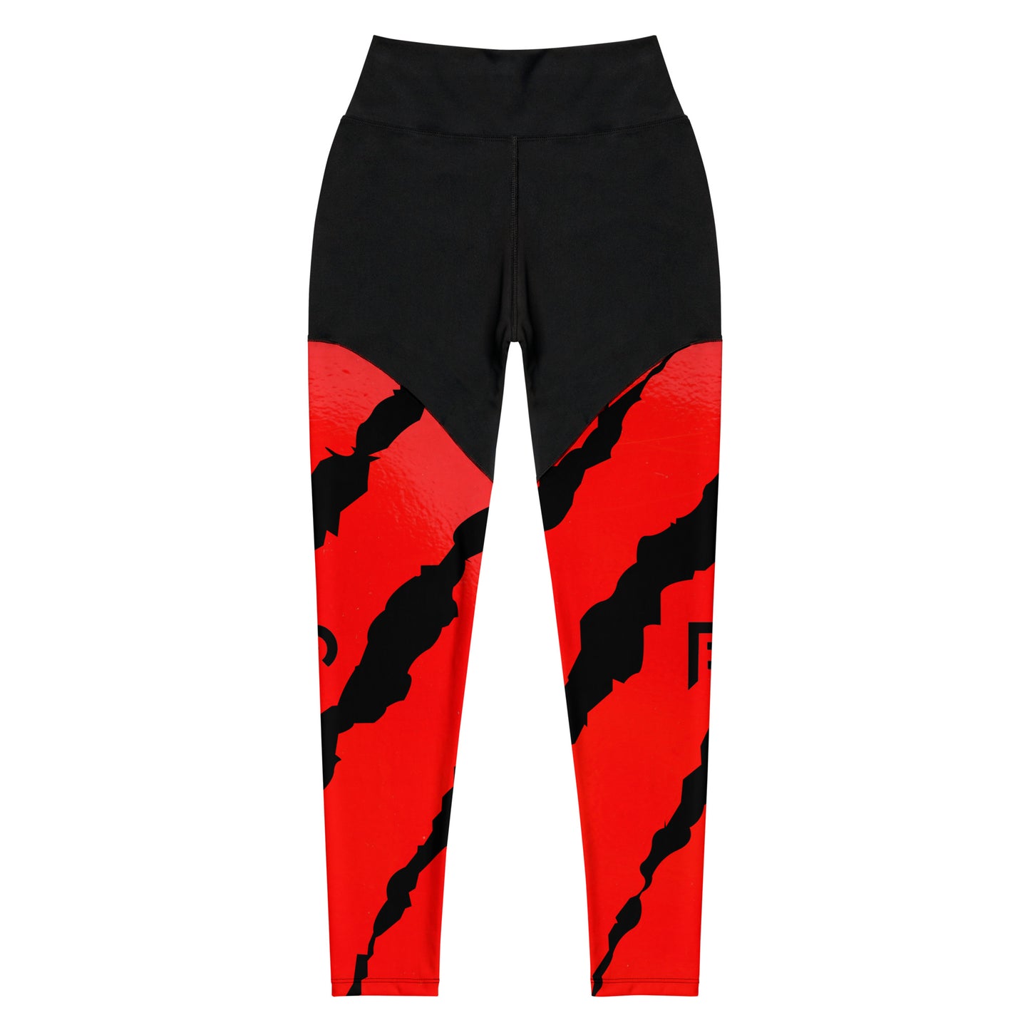 Red Weapon Clawed Sports Leggings