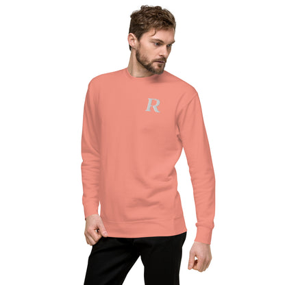 Red Figures Golf Retro Premium Sweatshirt