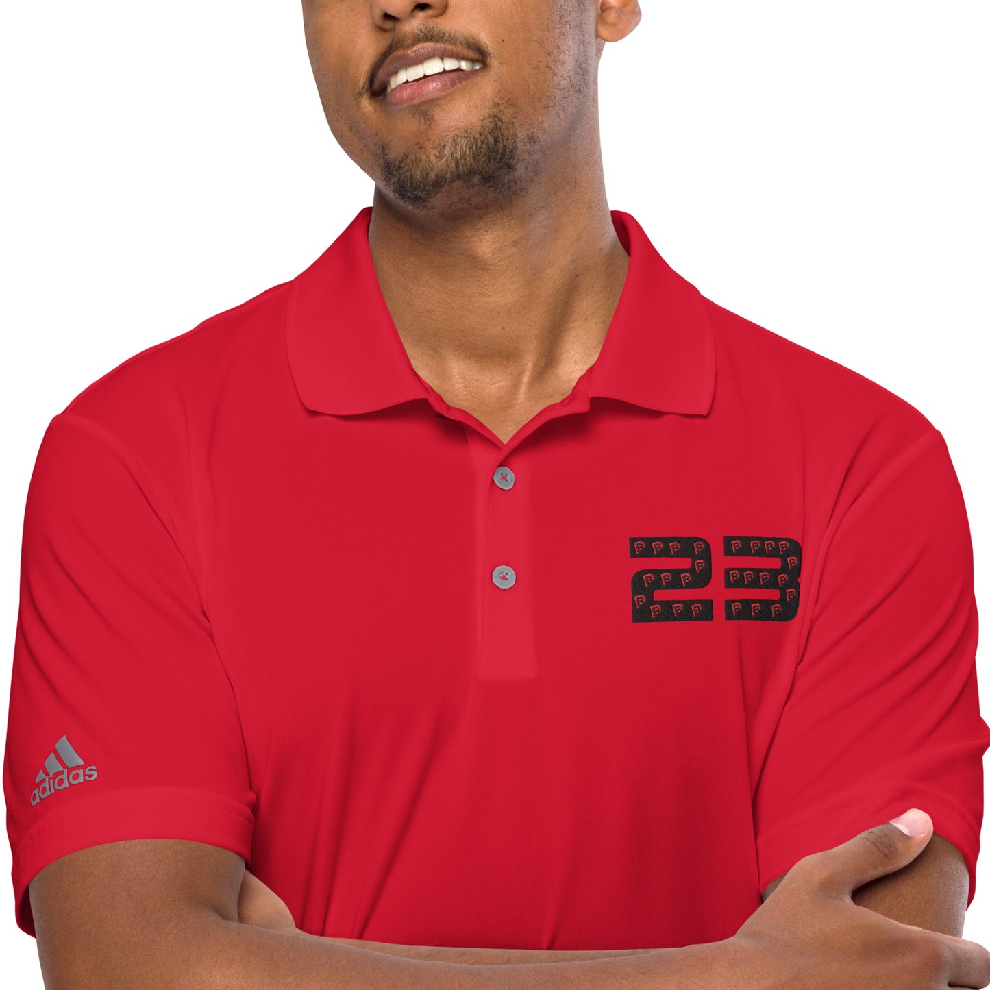 Red Weapon MMXXIII Adidas Performance Polo Shirt