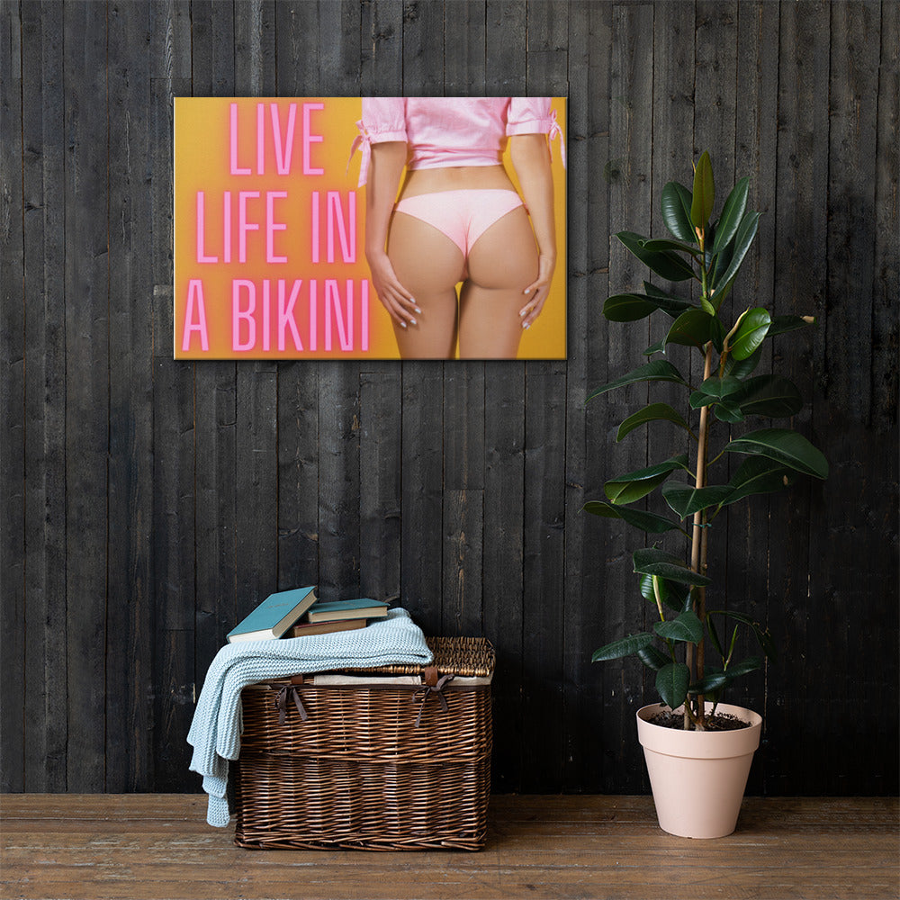 Bikini Life Canvas