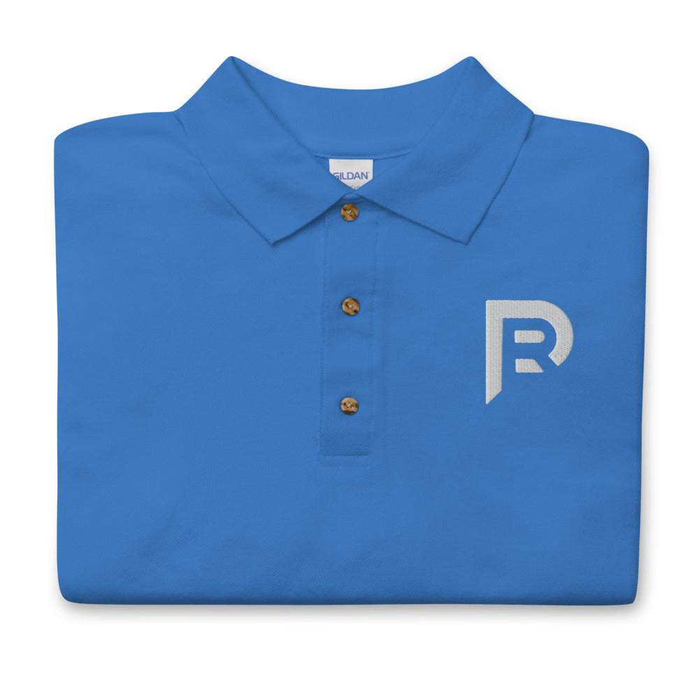 RP1 Mariner Blue Embroidered Polo Shirt