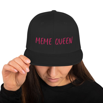 Meme Queen Snapback Hat