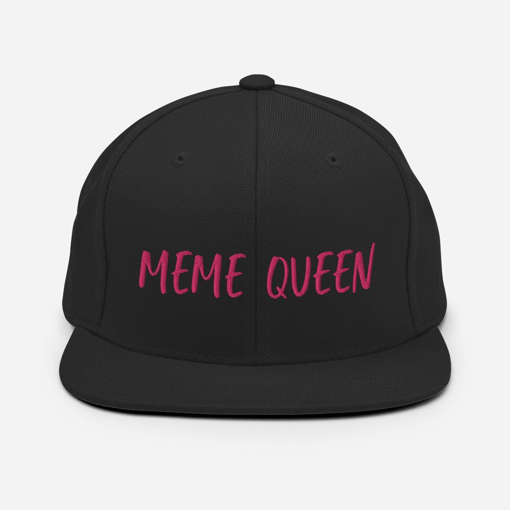 Meme Queen Snapback Hat