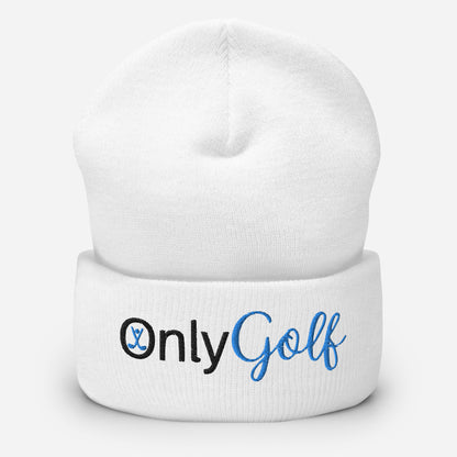 Red Weapon Only Golf Cuffed Beanie