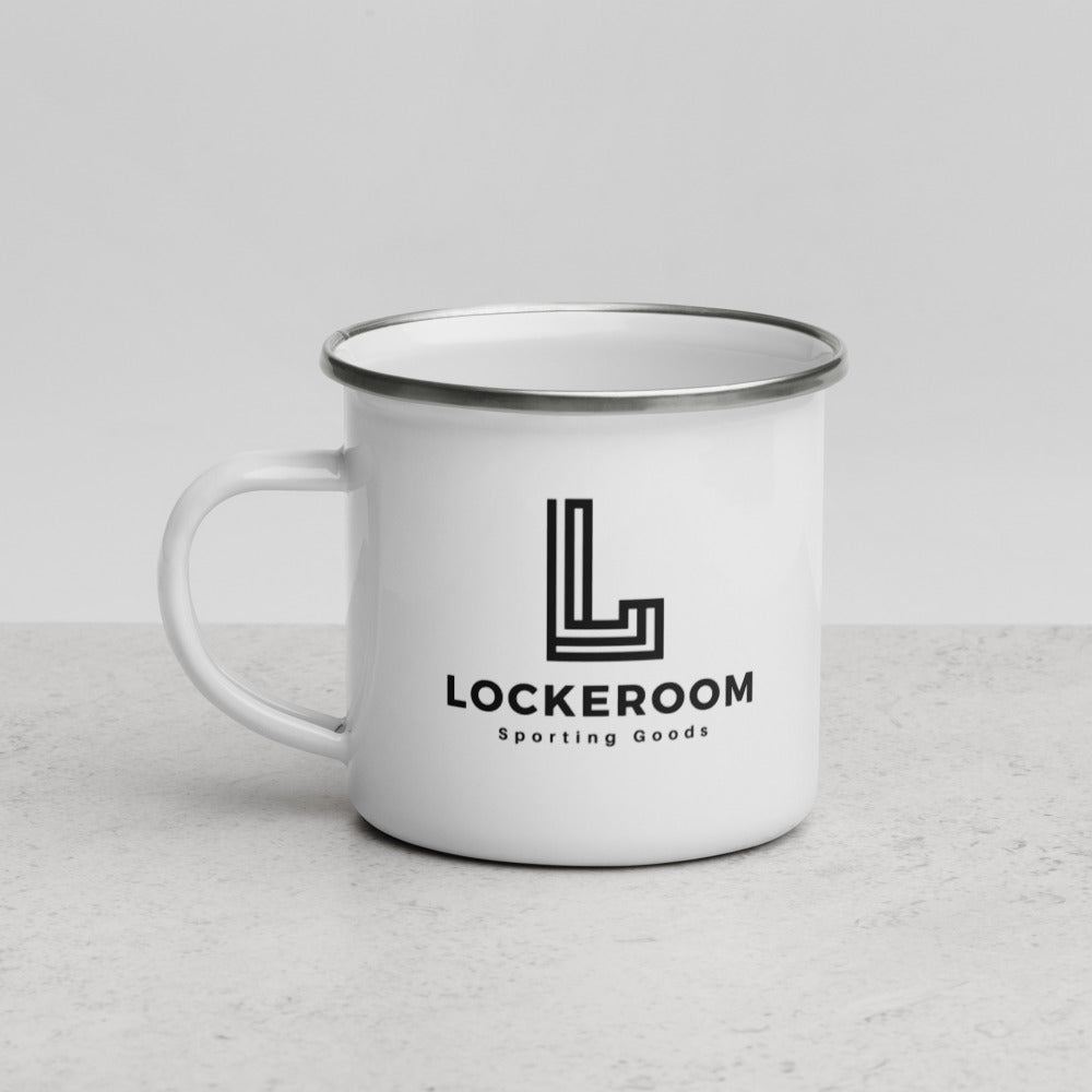 Lockeroom Coffee Shop Enamel Mug