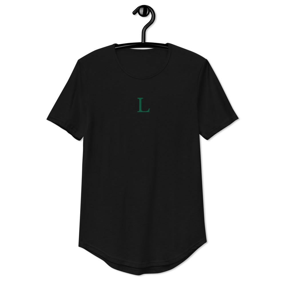 Lockeroom L Formation Curved Hem T-Shirt