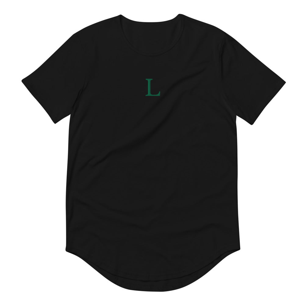 Lockeroom L Formation Curved Hem T-Shirt