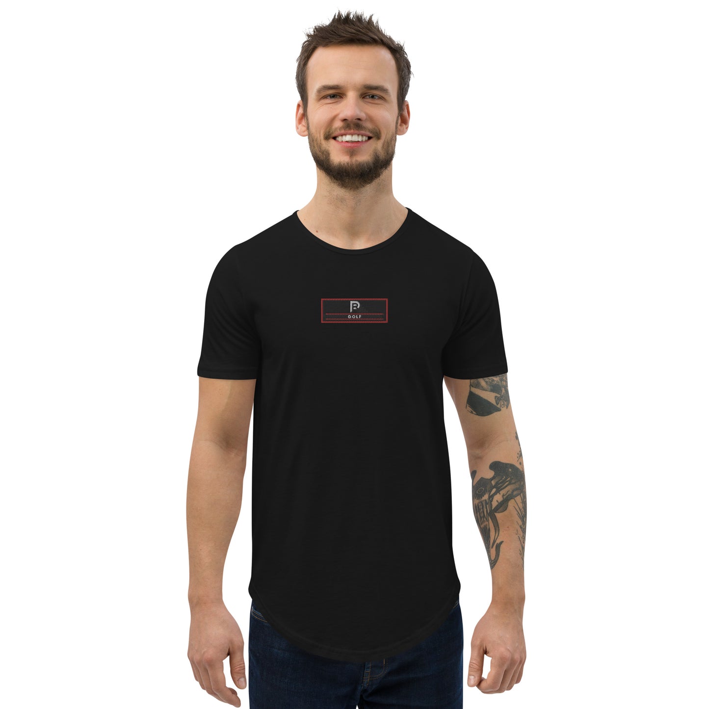 Red Weapon R7 Golf Curved Hem T-Shirt