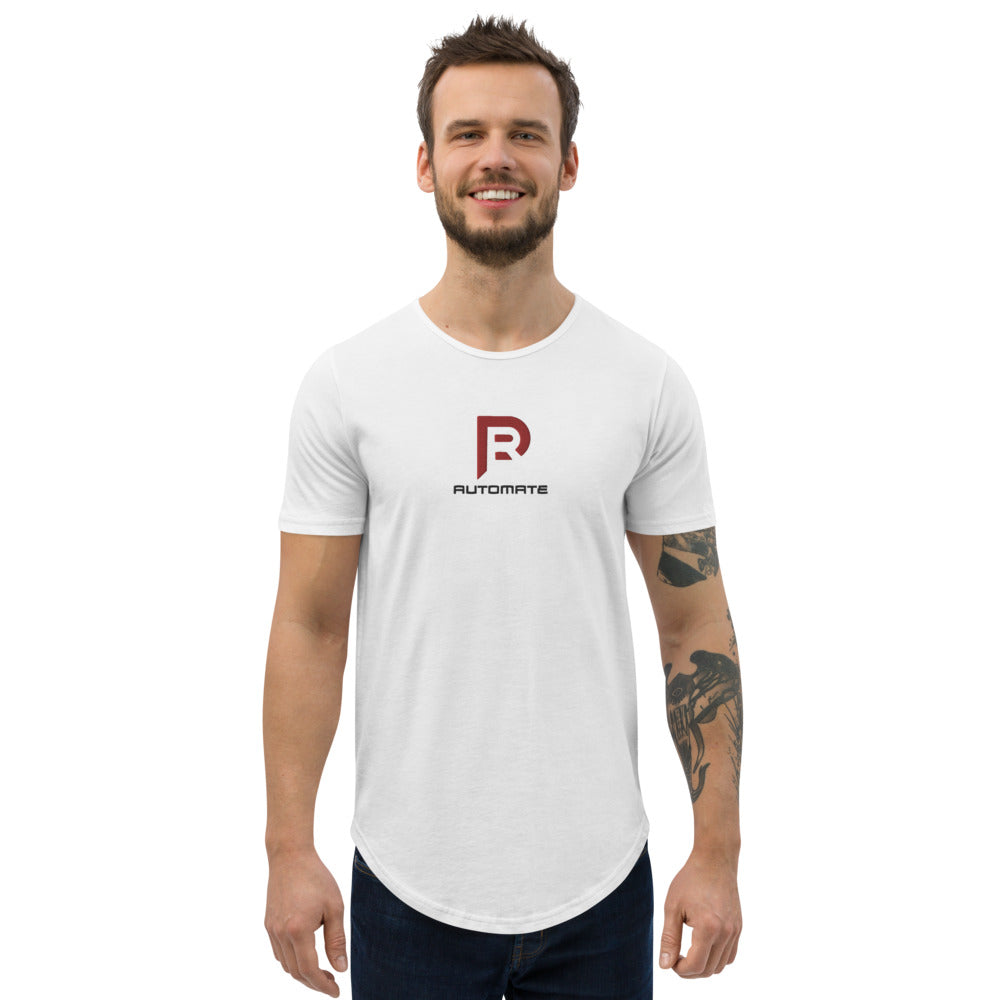 RP1 Automate Your Performance Curved Hem T-Shirt