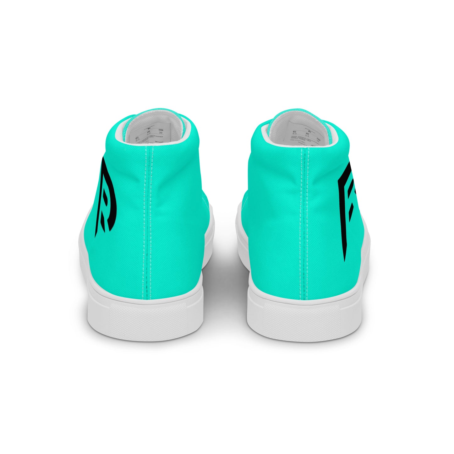 Red Weapon Mint High Top Canvas Shoes