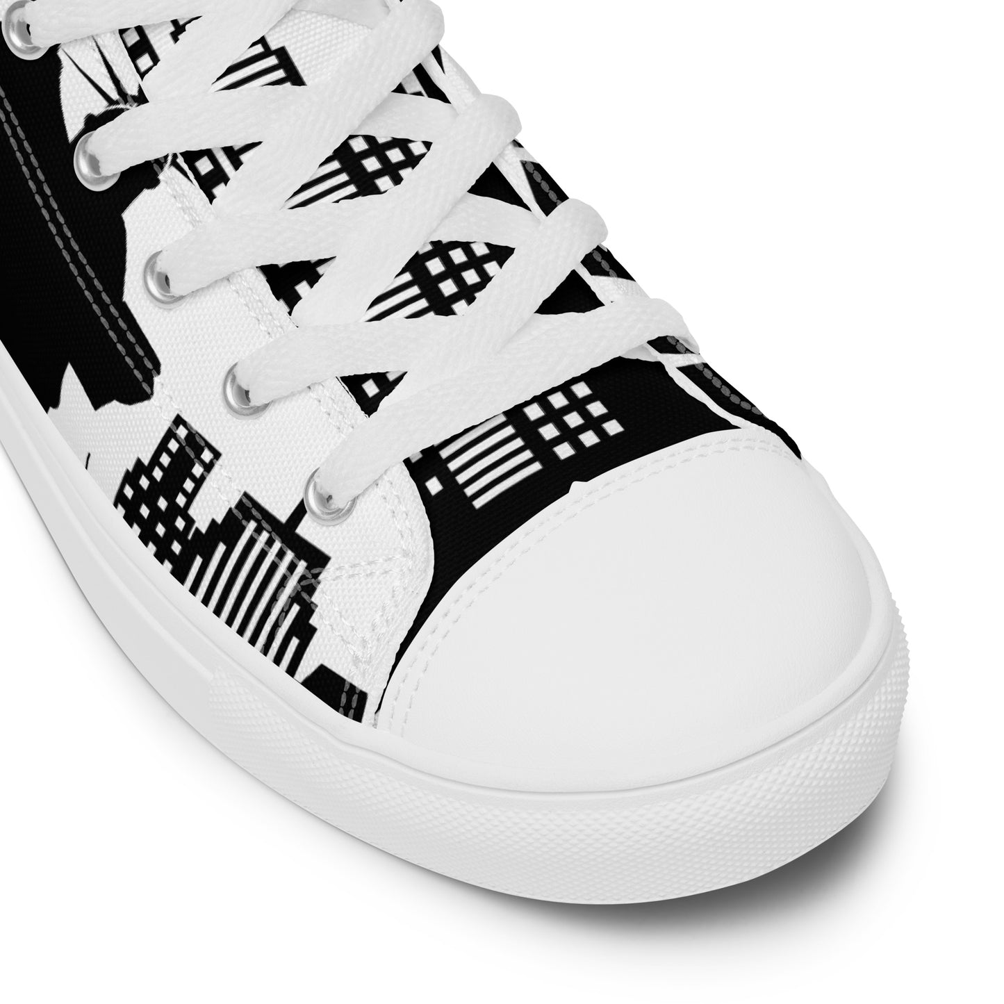 New York Liberty High Top Canvas Shoes