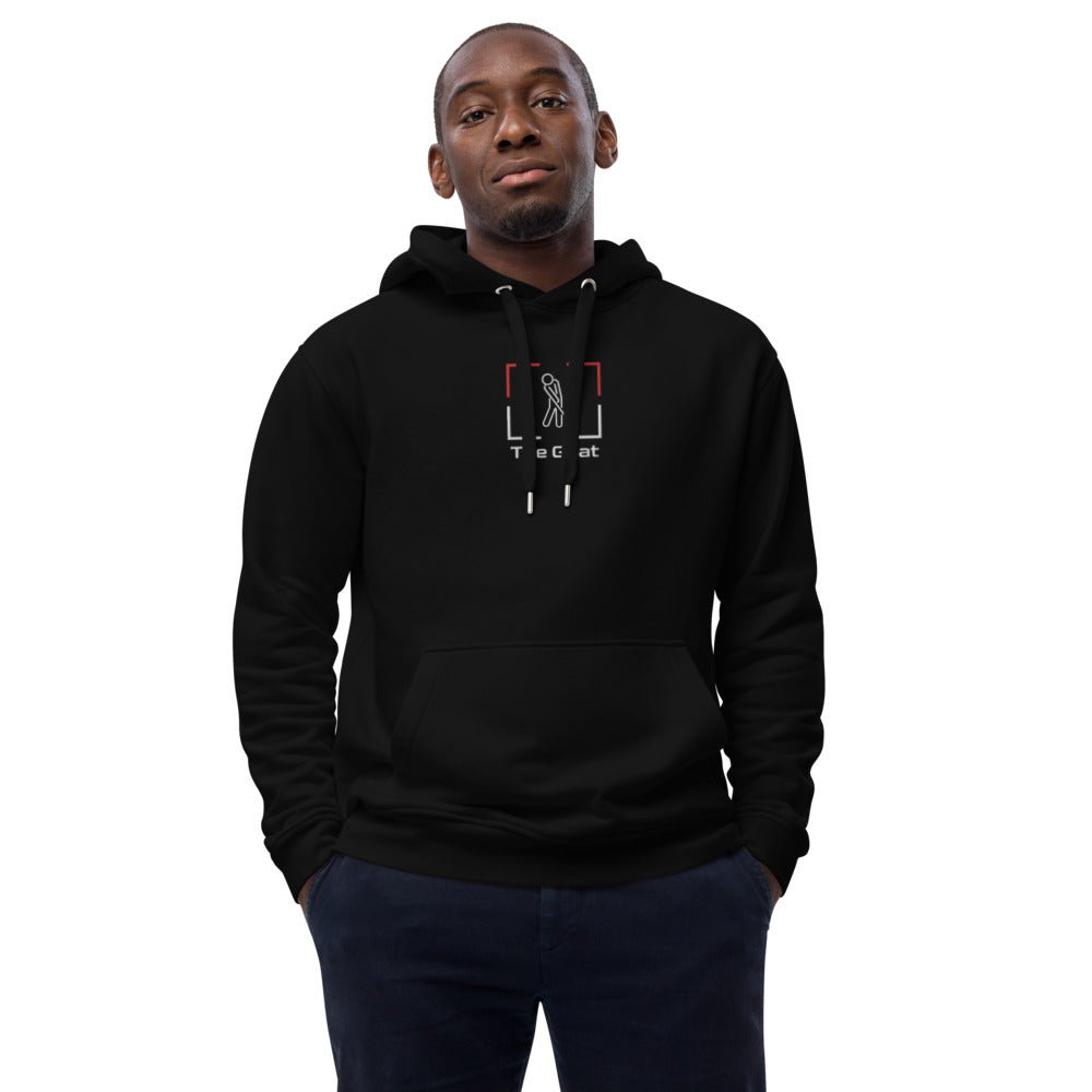 The Goat 1 Embroidered Premium Eco Hoodie