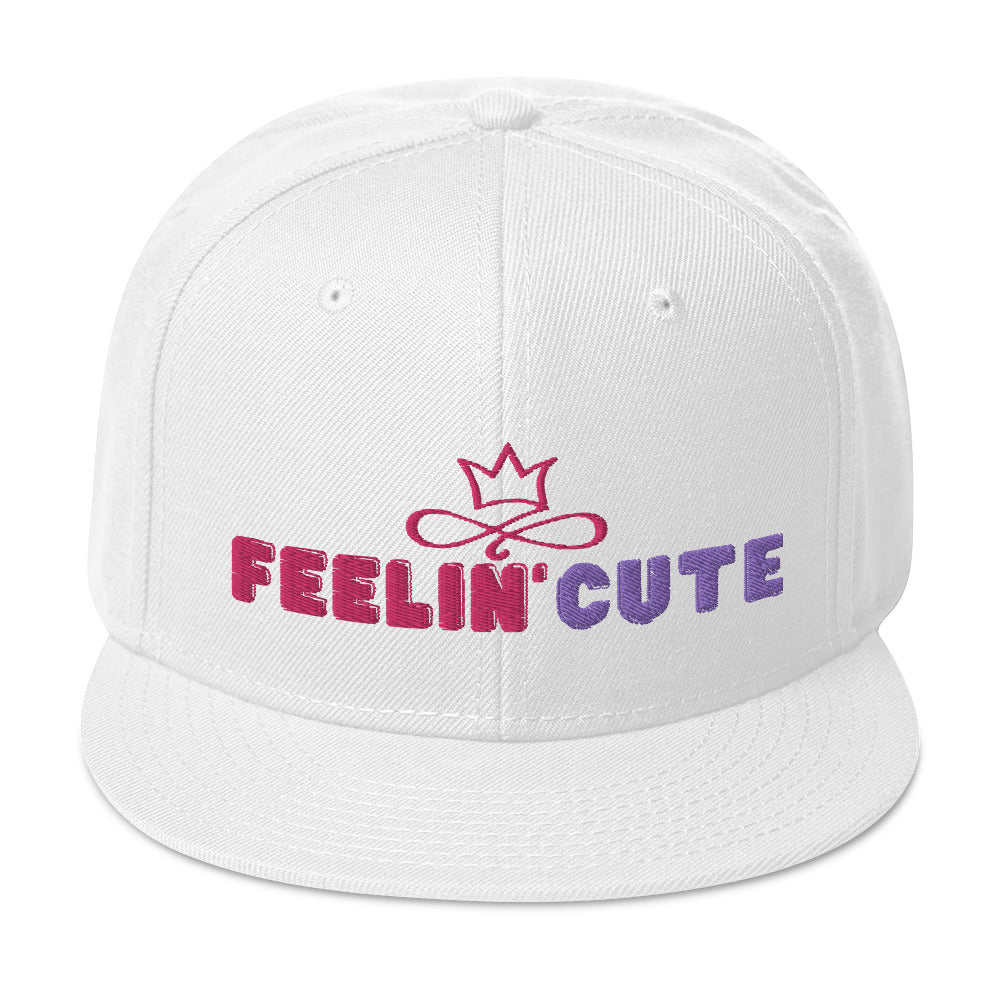 Feelin' Cute Snapback Hat