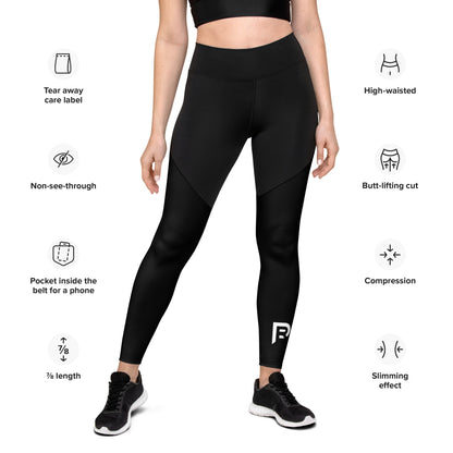 Red Weapon Stealth Sports Leggings