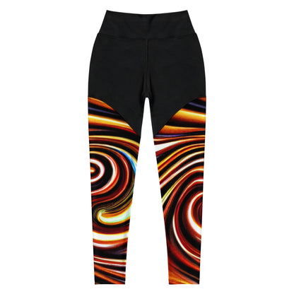 Red Weapon Flow Sports Leggings