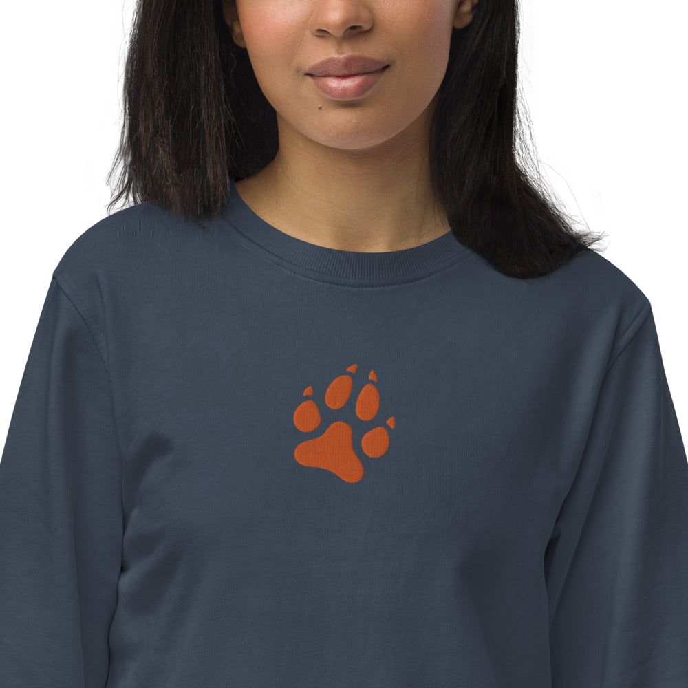 Lady Tiger Paw Organic Sweatshirt