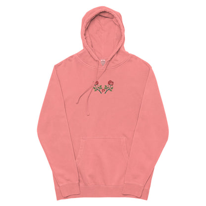 "Rosey" Pigment Dyed Hoodie