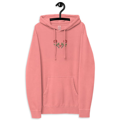 "Rosey" Pigment Dyed Hoodie
