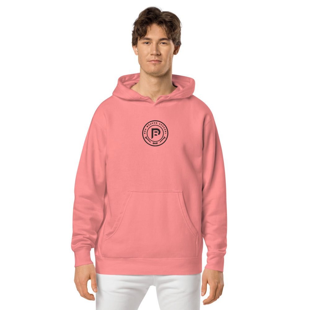 Red Weapon Golf Pigment Dyed Hoodie