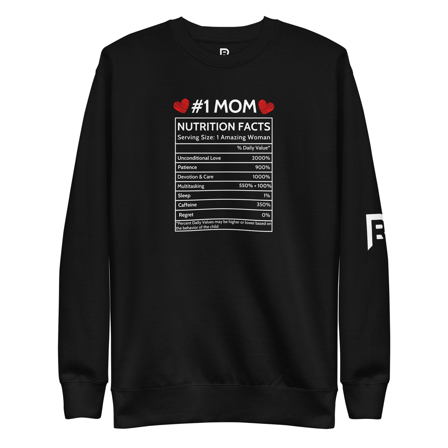 Number 1 Mom Premium Sweatshirt