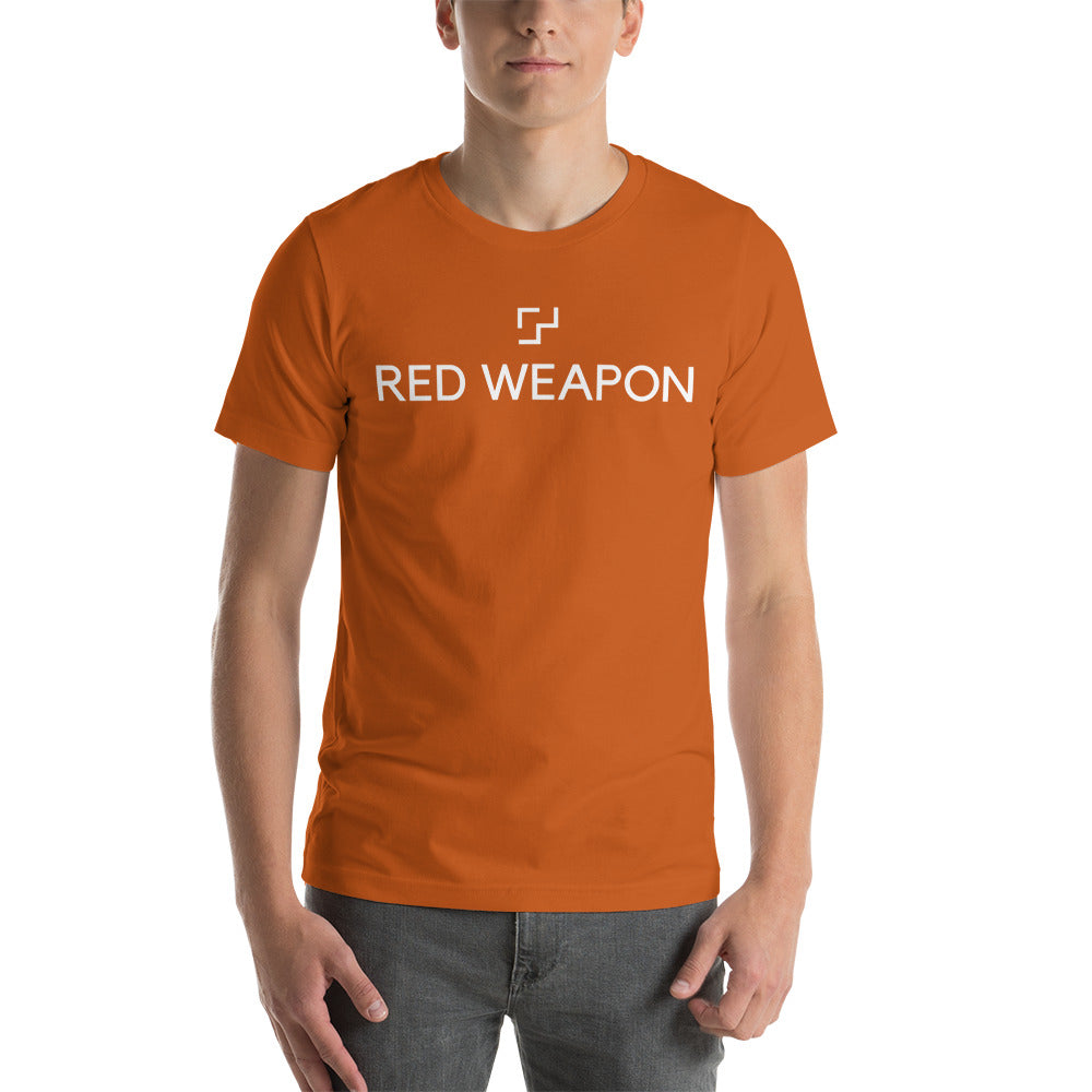 Mens Red Weapon Short-Sleeve T-Shirt