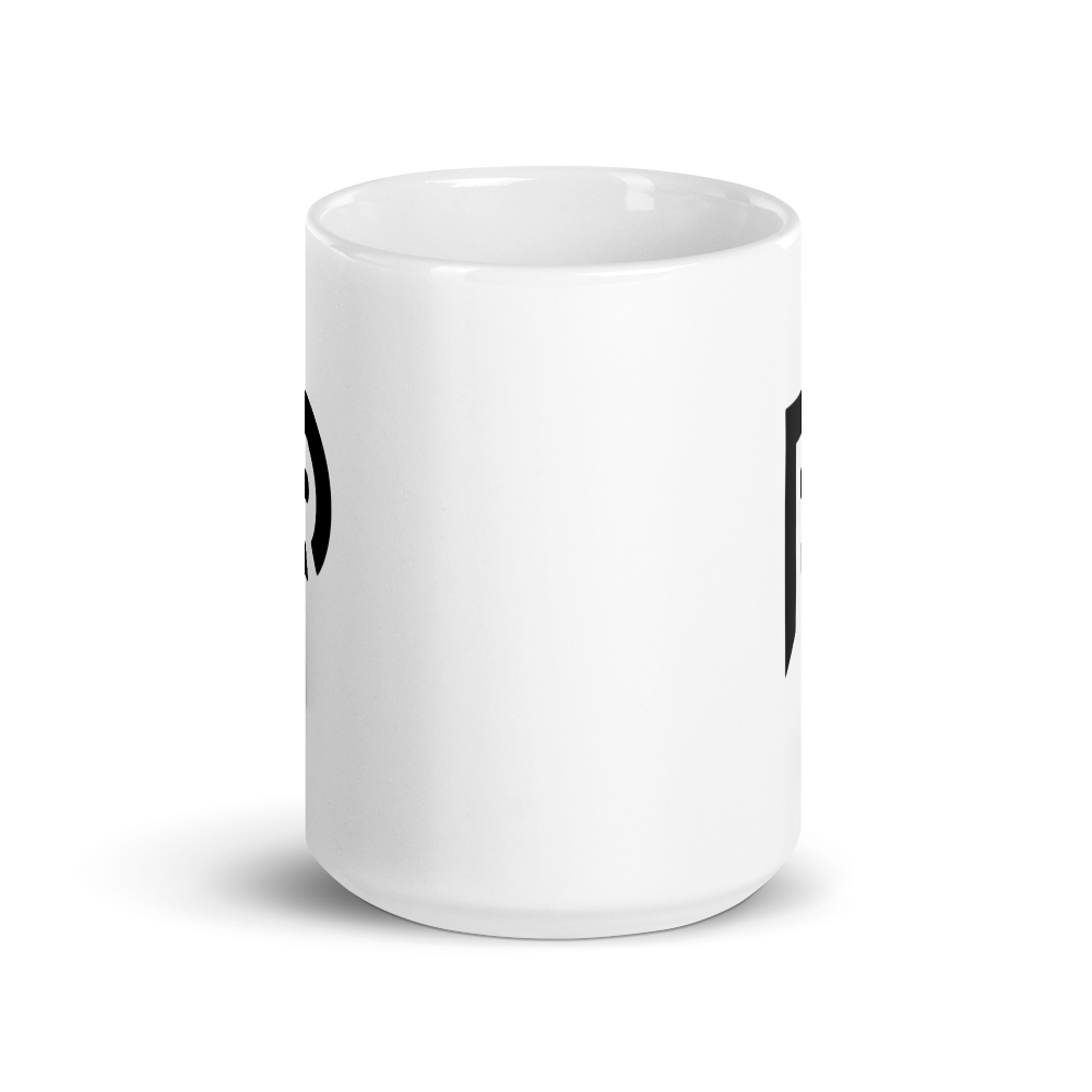 RP White Glossy Coffee Mug