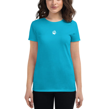 Women's Short Sleeve "Mini Paw" T-shirt