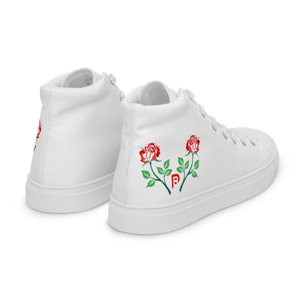 Rosey High Top Canvas Shoes