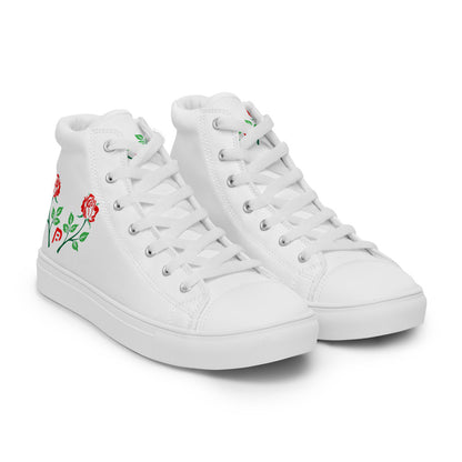 Rosey High Top Canvas Shoes