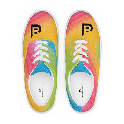 Red Weapon Pastel Low Top Canvas Shoes