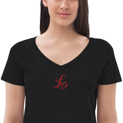 Lockeroom Lover 2 Recycled V-neck T-shirt